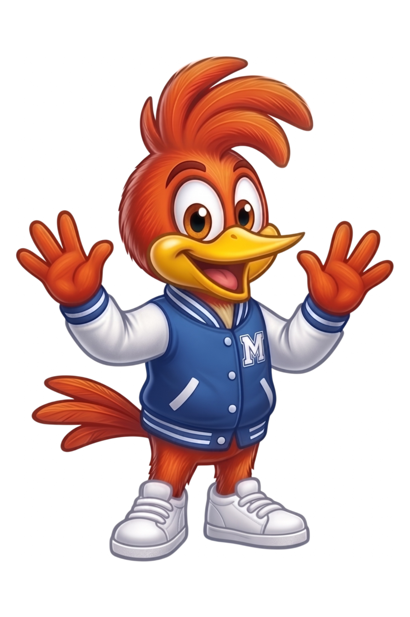 Mascota correcaminos de Comunidad Morelos
